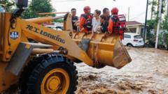 Beijing floods kill 30 as China sees summer of extreme weather