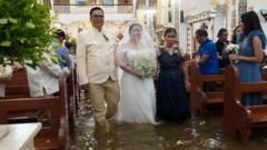 Why couples in the Philippines keep getting married in flooded churches