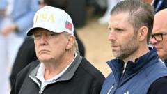 Trump deserves Open at Turnberry, says son