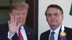 Trump accuses Brazil of ‘witch hunt’ against Bolsonaro