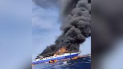 Passengers rescued from Indonesia ferry fire