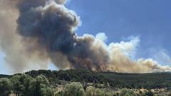 Ten workers killed battling wildfires in Turkey