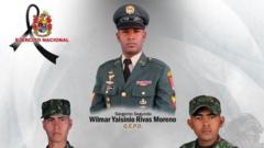Three Colombian soldiers killed in drone attack