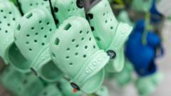 Crocs shares slump as US shoppers rein in spending