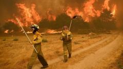 Spain at ‘extreme risk’ of new wildfires as 14 blazes spread