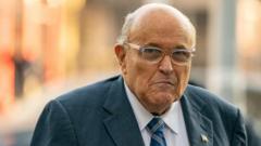 Former NYC Mayor Rudy Giuliani injured in car accident