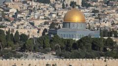 Israeli minister sparks anger by praying at sensitive Jerusalem holy site