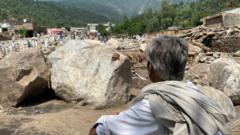 ‘The water had no mercy’: Hundreds killed as floods ravage north Pakistan