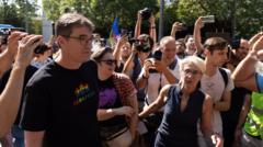 Budapest mayor questioned by police over banned pride march