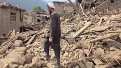 Watch: Buildings destroyed and rescue efforts under way after deadly Afghanistan earthquake