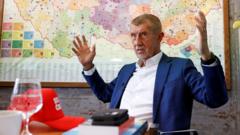 Czech opposition leader hit in head with crutch during rally