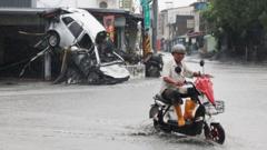 Typhoon Ragasa makes landfall in China after 17 killed in Taiwan