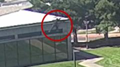 Watch: New video of moment Kirk shooting suspect flees the scene