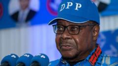 Malawi ex-president takes clear lead in vote-count, results show