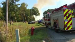 At least one person dead after shooting and fire at Mormon church in Michigan