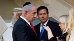 Rubio arrives in Israel as IDF destroys more Gaza City buildings