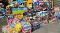 Australian man arrested over A$250,000 Lego and toy heist