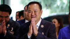 Thailand names third prime minister in two years