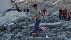 Israeli strikes kill dozens in Gaza City, hospitals say, as offensive expands