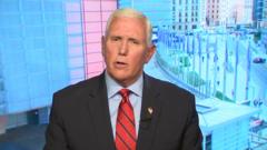 Watch: Ex-VP Mike Pence says he has ‘great concerns’ over Trump’s tariffs