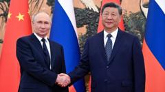 Russia’s Putin hails ‘unprecedented’ ties with China at talks in Beijing
