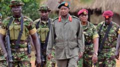 The ‘shadow army’ helping Uganda’s long-serving president keep an iron grip on power