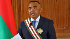 Madagascar’s military leader thanks Gen Z protesters as he is sworn in