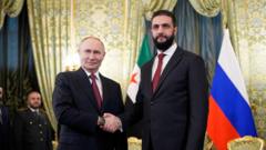 Syria’s Sharaa meets Putin in Moscow for first time since fall of Assad