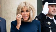 Trial begins for 10 accused of sexist cyber-bullying of Brigitte Macron