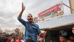 ‘Joy and pain’: Palestinians celebrate deal but fear confronting grief