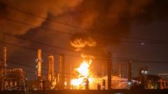 Massive fire at Chevron refinery in California contained, officials say