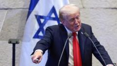 ‘Long and painful nightmare finally over,’ Trump tells Israel’s parliament