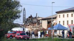 Blast kills police officers trying to evict siblings from house in Italy