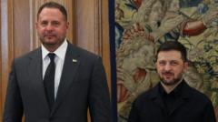 Ukraine anti-corruption agents search home of Zelensky’s top adviser