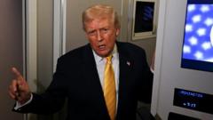 ‘Quiet, piggy’: Trump responds to reporter after Epstein question