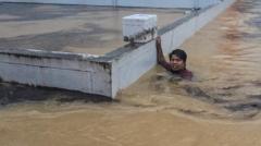 ‘Once in 300 years’ rain hits Thai city as floods ravage South East Asia