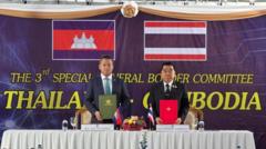 Thailand and Cambodia agree ceasefire after weeks of deadly clashes