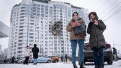 Ukraine sees quieter night as Trump says Putin will not attack its cities