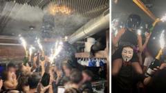 Swiss bar fire likely started by sparklers on champagne bottles