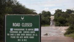 Famed safari park shuts as deadly floods strike South Africa