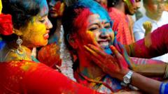 Celebrating Holi – the Hindu festival brings its array of colours to India and elsewhere