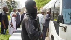 Nigeria’s suspected coup plotters deny treason charges