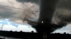 Watch: Powerful tornados barrel through northern Oklahoma