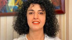 Iranian Nobel laureate suffered suspected heart attack in prison, family says