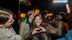 Hungarian voters celebrate ‘much-needed’ change