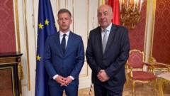 Magyar meets Hungarian president as Trump says next PM ‘a good man’