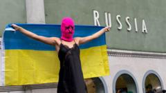 ‘Enjoy the show. Ignore the war’: Venice Biennale faces backlash after including Russia