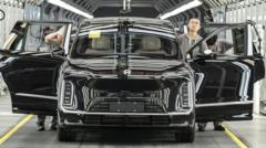 The world’s carmakers are struggling to compete with China