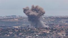 Lebanon says two paramedics among 10 killed in Israeli strikes