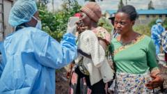 Ebola spread in DR Congo ‘alarming’, charity warns, as WHO chief visits worst-hit area